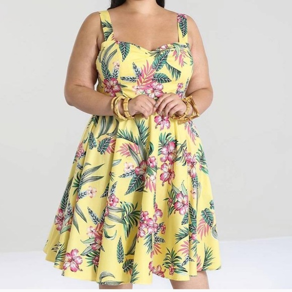 Kalani 50’s Dress by Hell Bunny - Picture 16 of 16